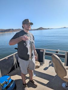"Peaceful day on the water, with a bountiful catch to show for it."