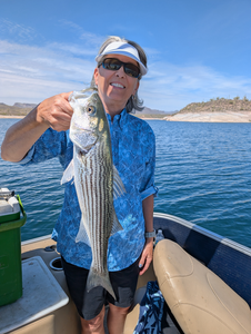 Reeled in a big one on the lake today!