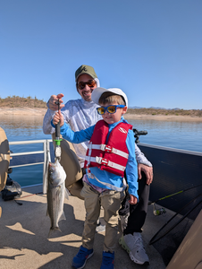 Spending a peaceful day on the water with my fishing gear.
