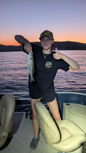 Reeling in the stripers at Scorpion Bay Grill!