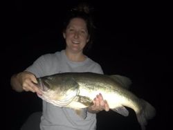 White bass fishing in Lake Fork, TX