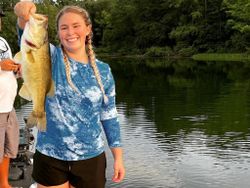 A person fishing in TX