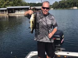 Angler catching fish in Texas