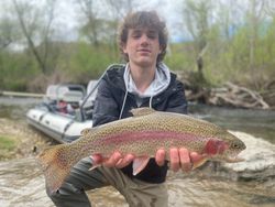 Rainbow Trout fishing in VT
