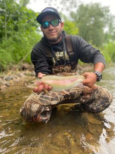 One person fishing in Arlington