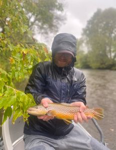 One person fishing in Vermont
