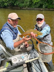 3 people fishing in VT
