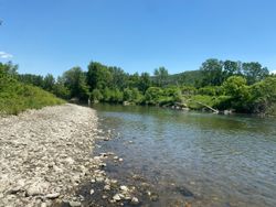 Scenic view of Vermont countryside