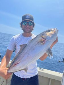 Angler with fishing rod in NC