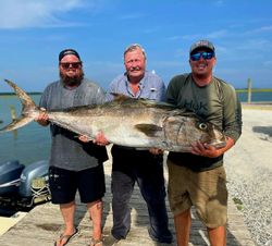 A group of 3 people fishing in NC