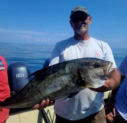 Fisherman with a 31-inch catch at Sneads Ferry