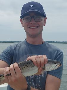 A lone angler fishing in South Carolina