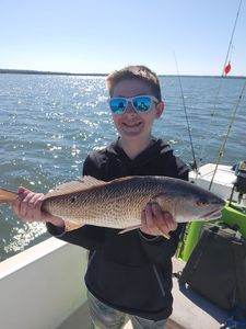 Redfish caught fishing in SC