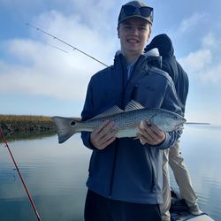 A redfish caught at Folly Beach