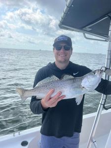 Spotted Weakfish, 22 inches, caught fishing in AL