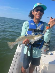 Spotted weakfish caught while fishing in AL