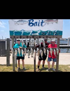3 people fishing in Fulton