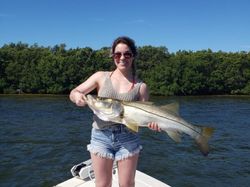 Crsytal River, Caught a Huge Snook