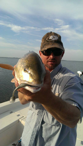 Angler with a 10-inch fish in FL