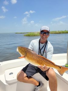 Angler with a big fish in FL