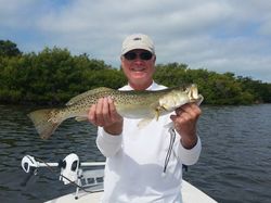 Spotted weakfish caught in Homosassa, Florida
