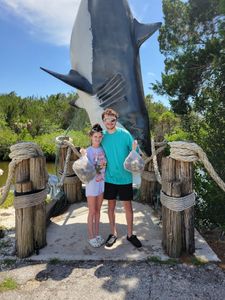 Catching big fish in Homosassa