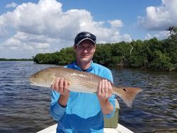 Angler fishing in Homosassa