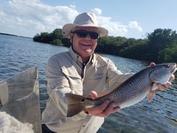 Redfish caught in Homosassa, Florida