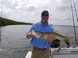 A Snook fish caught in Homosassa