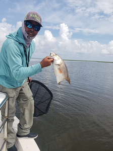 A lone angler fishing in Florida