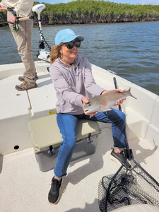 A peaceful day by the water with a few good catches.