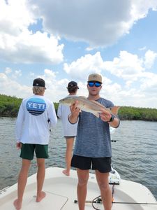 Redfish, 22 inches, fishing in FL