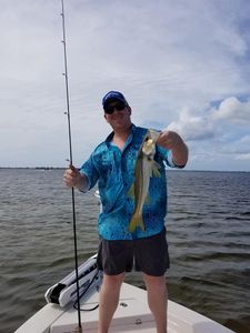 Snook fish caught by angler in Homosassa