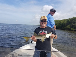 Snook fish caught by 2 people in Homosassa