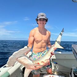 Person fishing in Miami, Florida