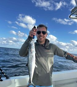A Spanish mackerel fish caught while fishing in Miami