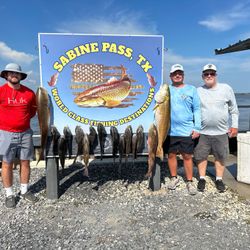 Redfish and rod bends inshore