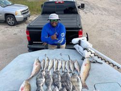 Reelin in this bunch! Only in Port Arthur!