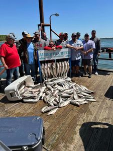 Anglers enjoying a day of fishing in OK