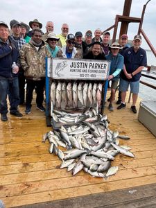 17 anglers fishing in Kingston