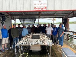 Group of 18 people fishing in OK