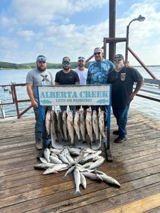 Striped bass caught on fishing trip in OK