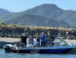 Angler fishing in Oregon