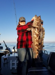 A lone angler fishing in OR.