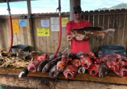 Impressive fishing catch in Oregon