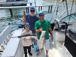 Two anglers fishing in Wisconsin