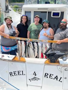 3 fishing people at Kenosha