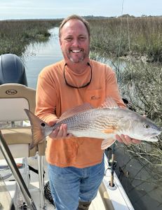 Redfish caught while fishing in GA