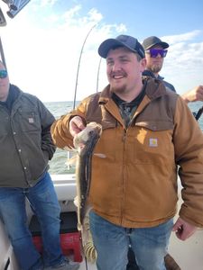2 anglers fishing in MI