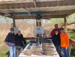 5 people fishing in MI